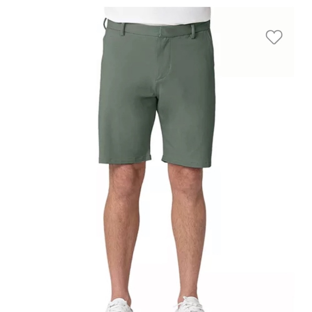 Swet Tailor Men's The Everyday Chino Short in Olive Green Waist Size 28 NWT